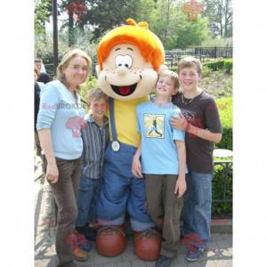 Famoso personaggio mascotte Boule dei fumetti Boule et Bill -