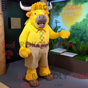 Mascot character of a...