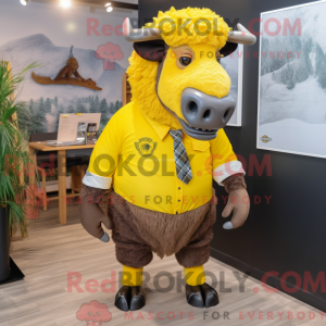 Mascottekarakter van een...