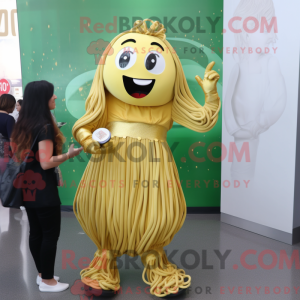 Mascot character of a Gold...