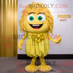 Mascot character of a Gold...