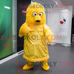 Mascot character of a...