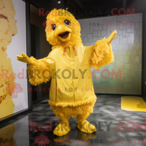 Personnage mascotte d un...