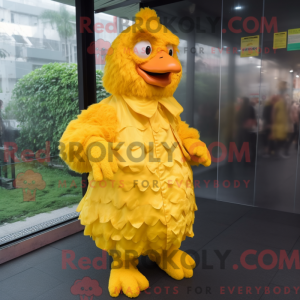 Mascot character of a...