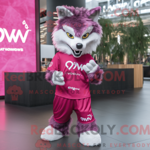 Postava maskota Magenta Say...