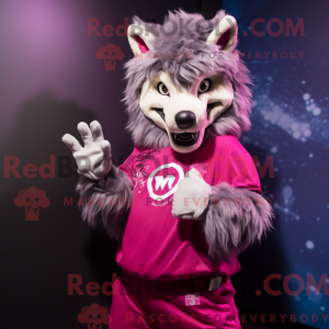Postava maskota Magenta Say...