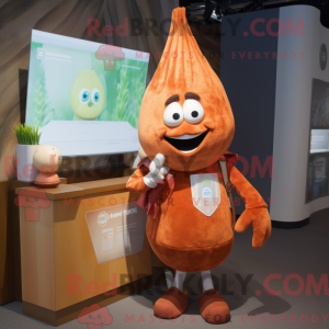 Mascot character of a Rust...