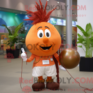 Mascot character of a Rust...