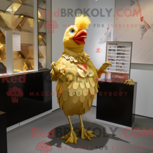 Mascottefiguur van een...