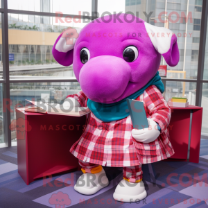 Mascottefiguur van een...