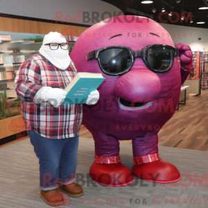 Mascottefiguur van een...