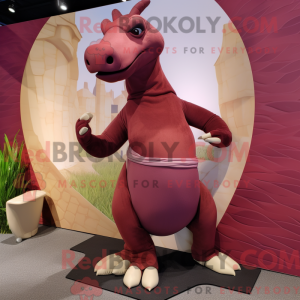 Mascot character of a...
