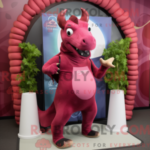 Mascot character of a...
