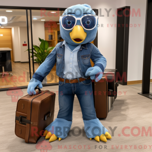 Mascot karakter van een...