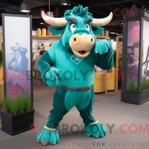 Maskot-karakter av en...
