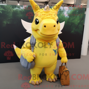 Maskot karakter af en...