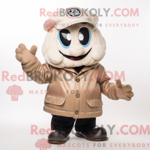 Mascot karakter van een...