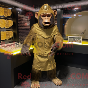 Maskot-karakter af en...