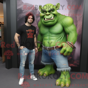 Mascot karakter van een...