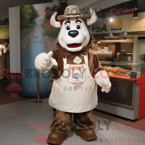 Mascottekarakter van een...