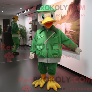 Mascot karakter van een...