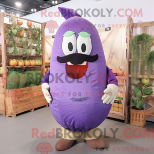 Máscara de cor de lavanda...