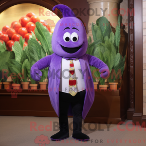Máscara de cor de lavanda...