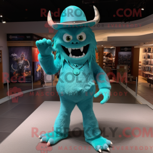 Mascot karakter van een...
