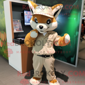 Personaje mascota de un...
