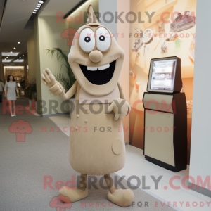 Mascottekarakter van een...