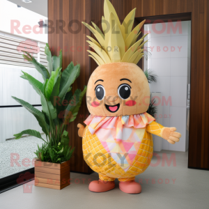 Tan Pineapple mascotte...