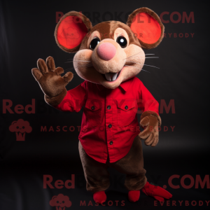 Mascottekarakter van een...