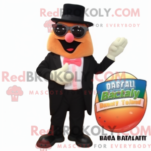 Mascot character of a Peach...