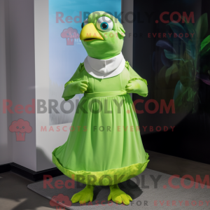 Mascot character of a Lime...
