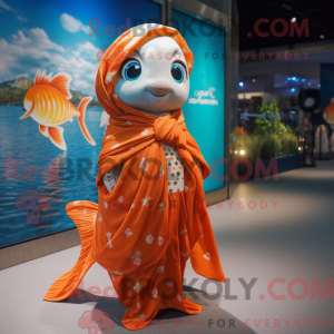 Mascot character of a...