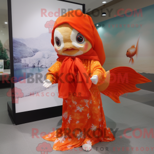 Mascottefiguur van een...