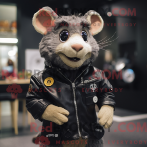 Mascottefiguur van een...