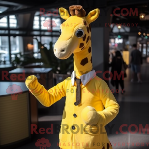 Mascottekarakter van een...