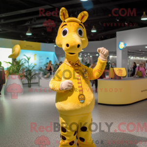 Personnage mascotte d une...
