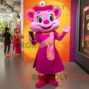 Mascota de una Magenta Pad...