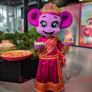 Mascottekarakter van een...