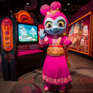 Mascot character of a...