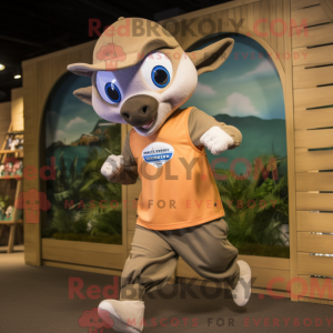 Mascot karakter van een...