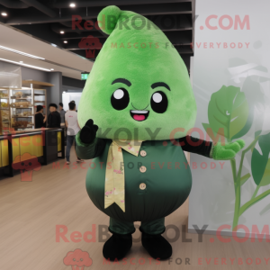 Mascot character of a Olive...