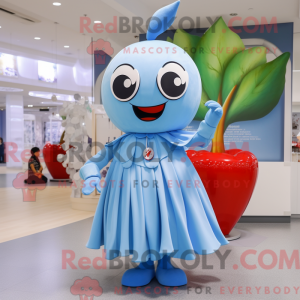 Postava maskota Sky Blue...