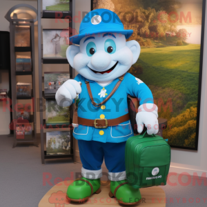 Mascot karakter van een...