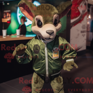 Mascot character of a...
