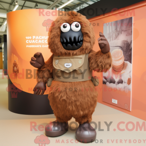 Mascot character of a Rust...