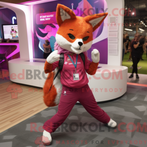 Máscara de Magenta Fox...
