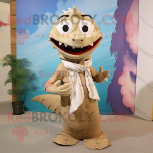 Tan Barracuda maskot...